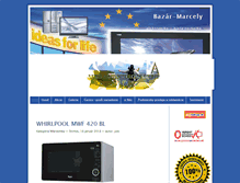 Tablet Screenshot of bazar-marcely.eu